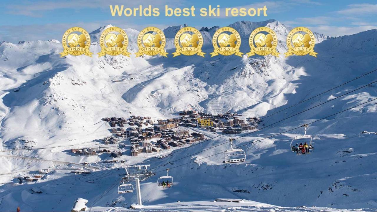 Apartment Ski In/Out Val Thorens Esterno foto
